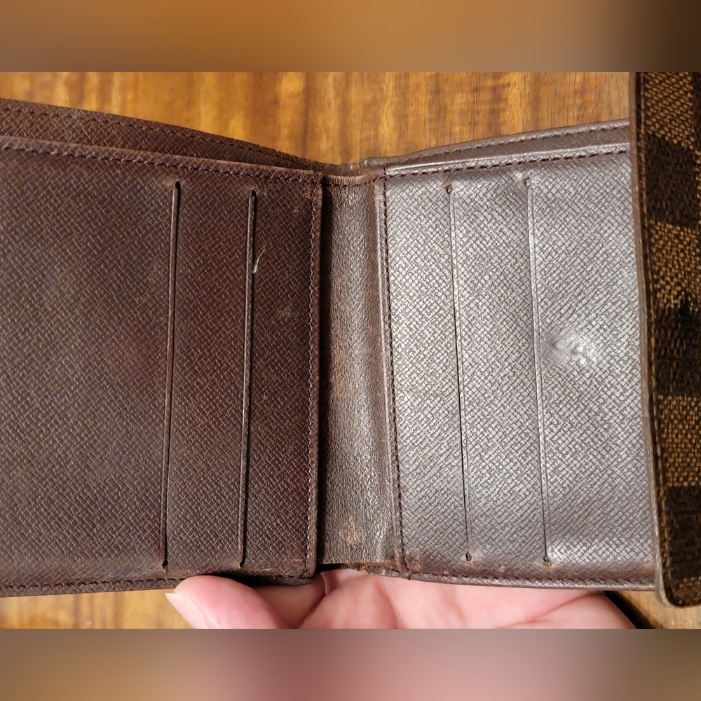 Louis Vuitton Brown Damier Ebene Wallet - Picture 4 of 11